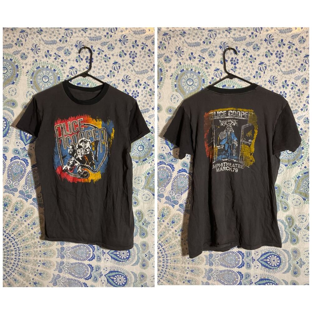 Vintage Alice Cooper 1979 RARE Shirt